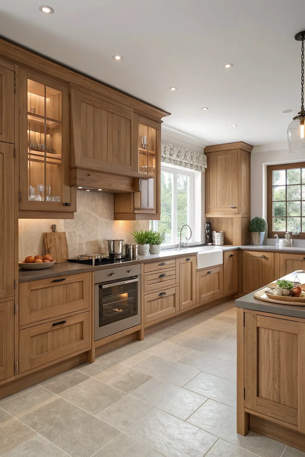 25 Kitchen Cabinet Color Ideas That Completely Transform a Kitchen Natural wood tone kitchen cabinets bring instant texture and warmth