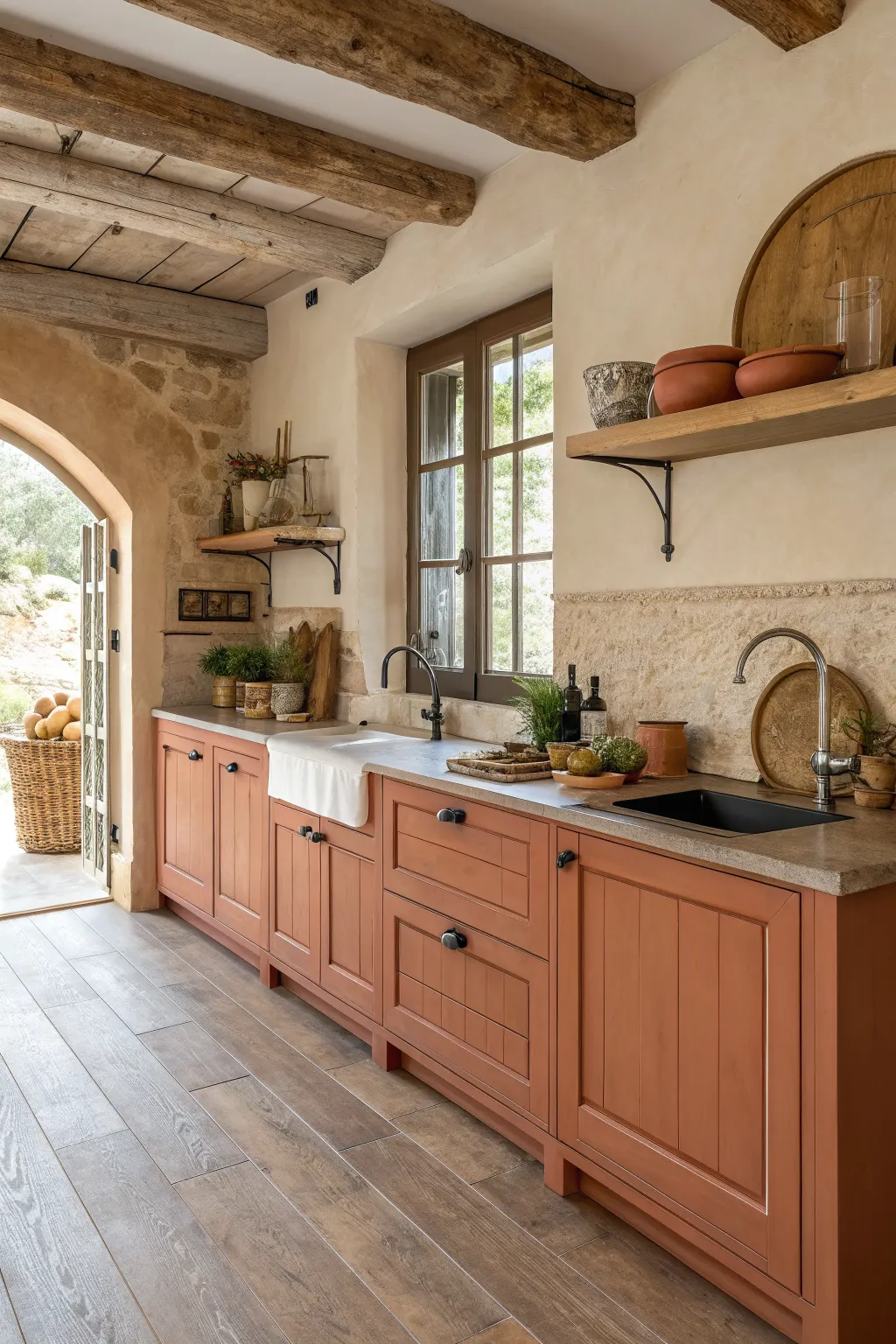 25 Kitchen Cabinet Color Ideas That Completely Transform a Kitchen Terracotta-toned kitchen cabinets bring earthy warmth and a strong sense of character