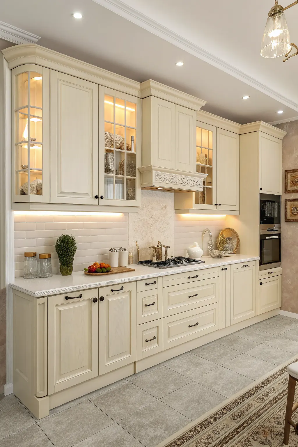 25 Kitchen Cabinet Color Ideas That Completely Transform a Kitchen Warm Off-White Cabinets for a Soft Neutral Kitchen