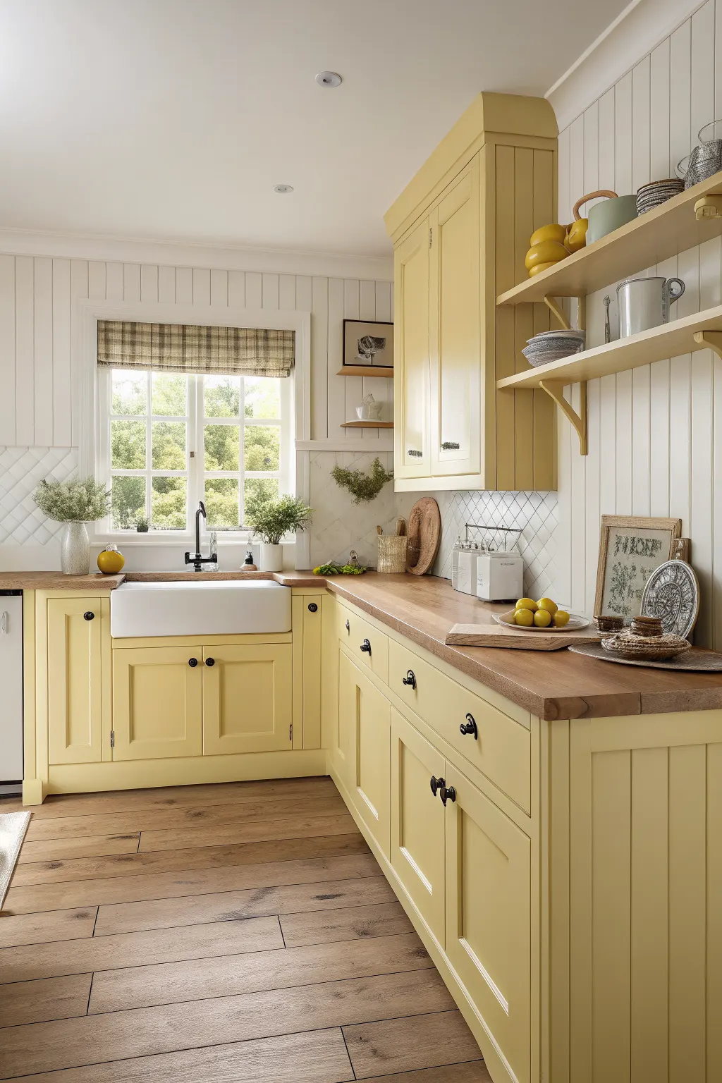 25 Kitchen Cabinet Color Ideas That Completely Transform a Kitchen Buttercream yellow kitchen cabinets add a sunny, welcoming quality without the intensity of bright yellow